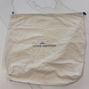 Louis Vuitton Cream Storage Bag
